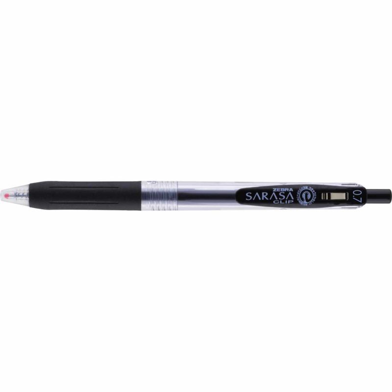ZEBRA Sarasa Gel-Stift mit Clip schwarz 0,7mm