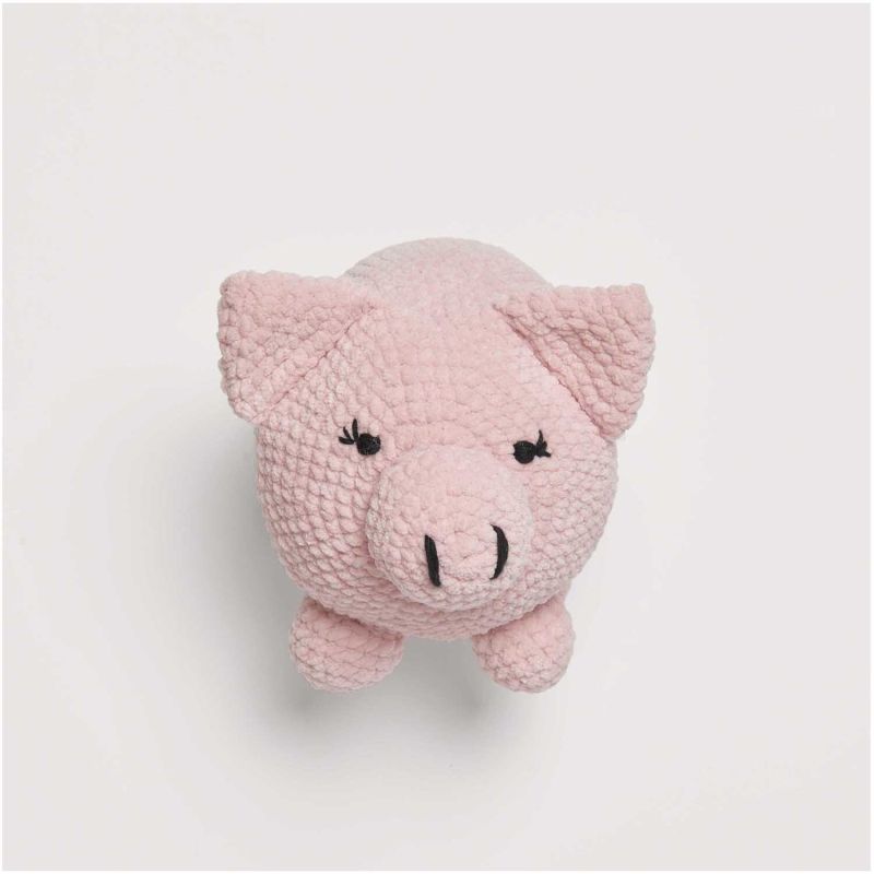 Häkelset Schweinchen Modell 13 aus Baby Chenillove