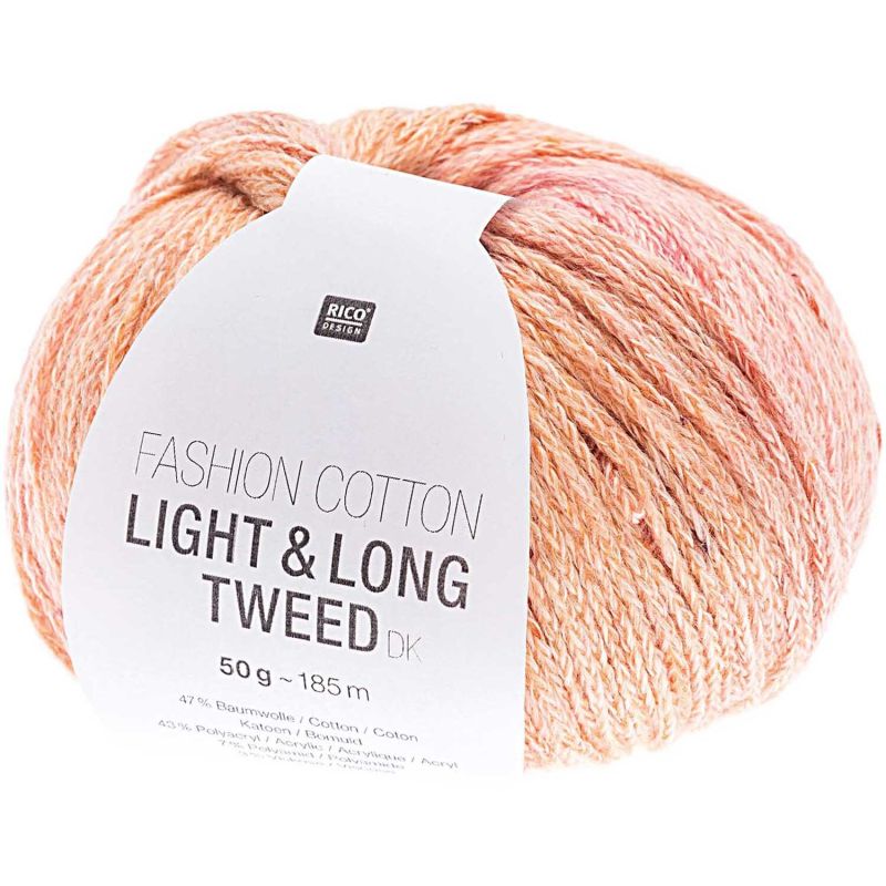 Rico Design Fashion Cotton Light & Long Tweed dk 50g 185m