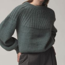 Strickanleitung Top Down Knitting Pullover