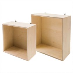 Rico Design Holzbox quadratisch
