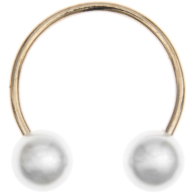 Rico Design Zwei-Perlen-Pin rund 3,4cm