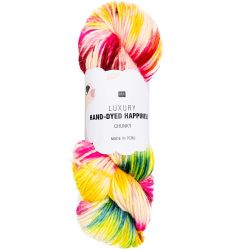 Rico Design Luxury Hand-Dyed Happiness chunky 100g 170m