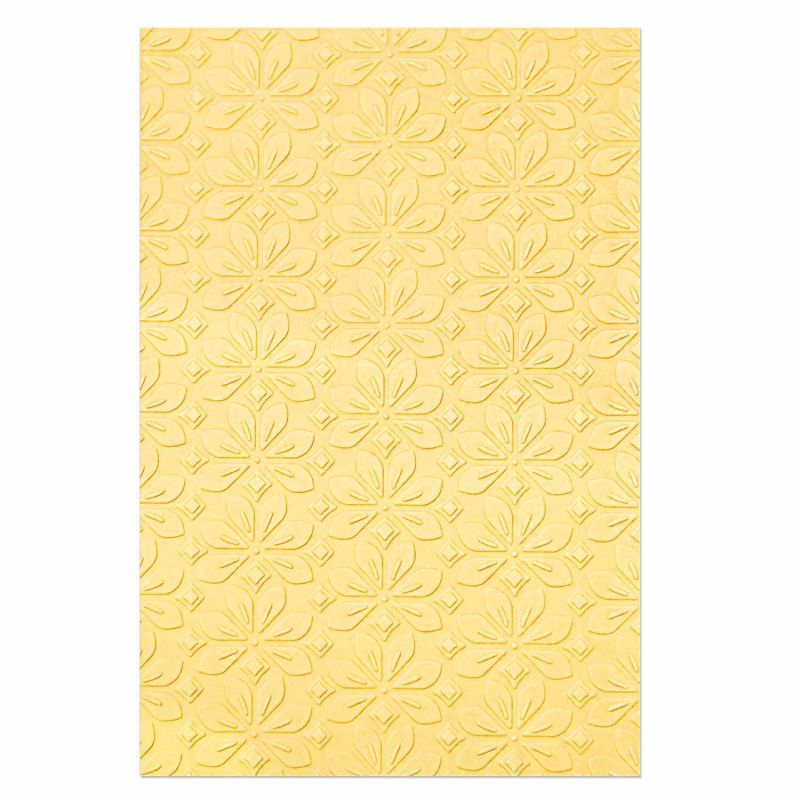 Sizzix 3D Textured Impressions Embossing Folder Flower Power