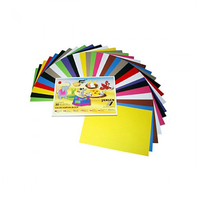 MARPA JANSEN Fotokarton mehrfarbig 22,5x32,5cm 30 Blatt