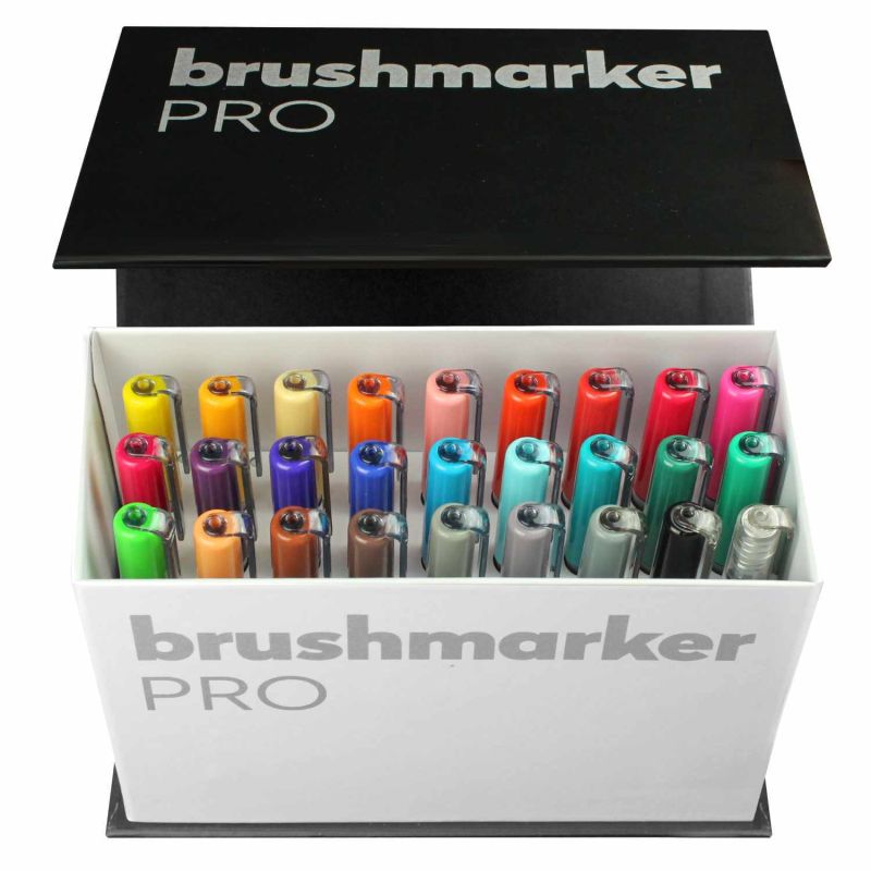 karin Brushmarker PRO Mini Box 26 Farben + 1 Blender