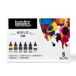 Liquitex Ink flüssige Acrylfarbe Set Basics 6x30ml