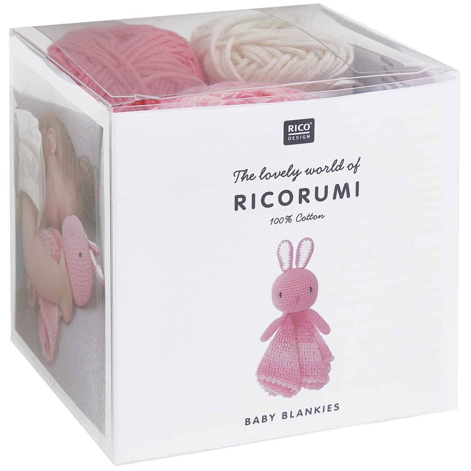 Häkelset Ricorumi Baby Blankies Hase 8-teilig | 3519912
