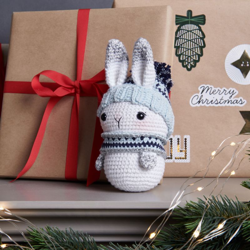 Weihnachtsservietten 'X-Mas Schneehase' – 20 Stück, 33x33 Cm, 3-lagig, Biologisch Abbaubar, Made In Germany