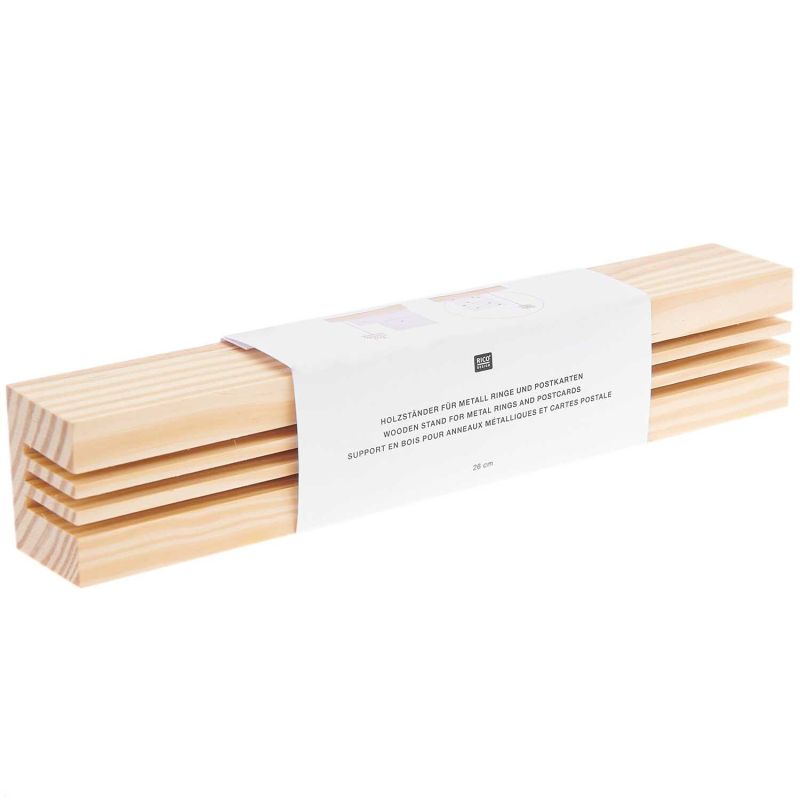 Holzständer Für Kristallkugeln - Elegante Basis Für Dekoration & Fotos