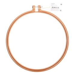 Nurge Stickring Aus Buchenholz 310mm - Professioneller Stickrahmen Mit Messingbeschlägen