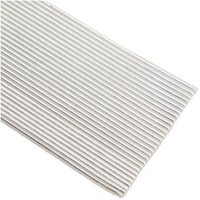 Wachsstreifen rund silber 20cm 29 Stück